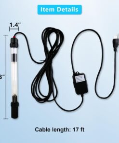Alternative view of UV Light Sterilization Lamp Submersible BU
