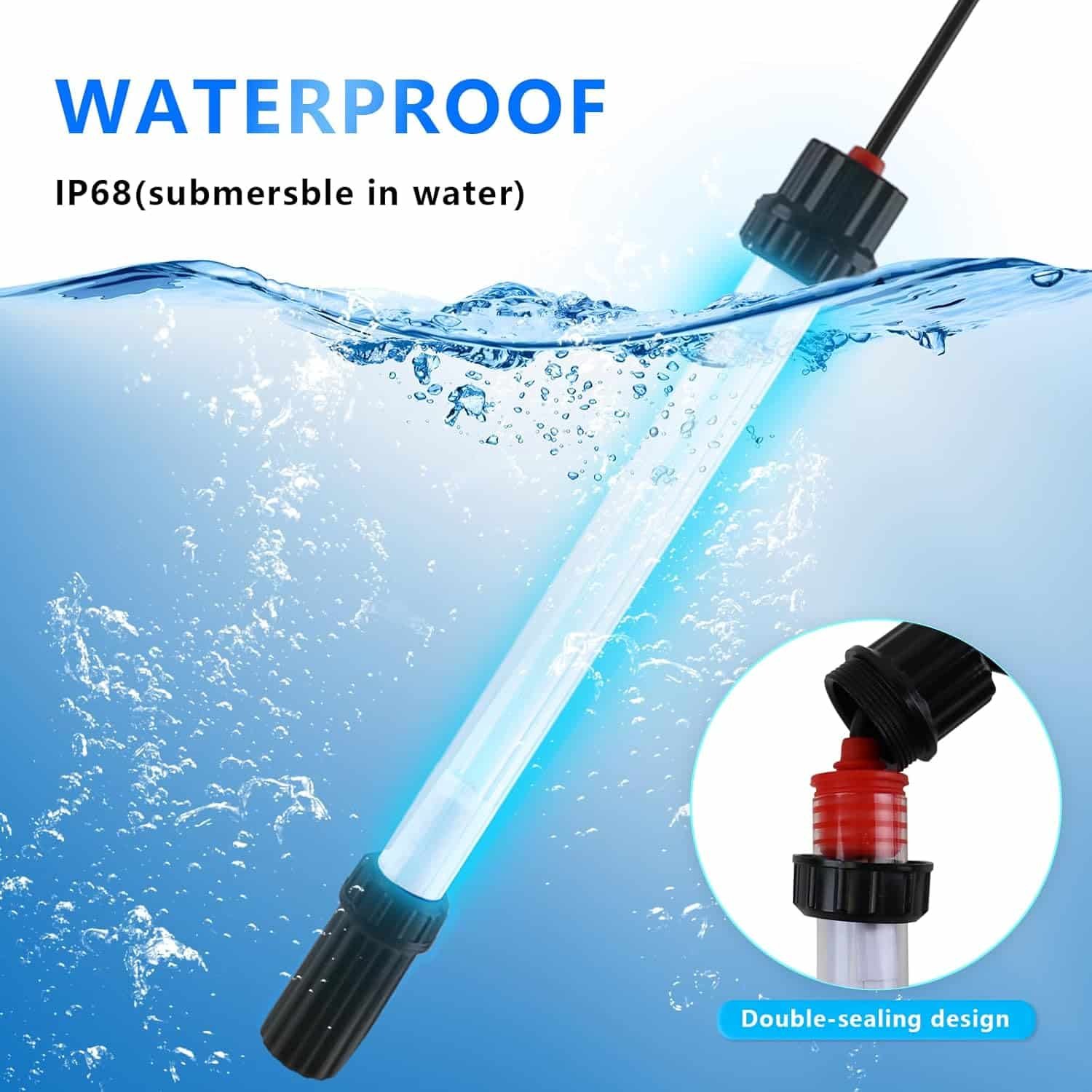 UV Light Sterilization Lamp Submersible BU
