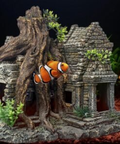 Fish Tank Decorations Aquarium Décor Resin Artificial Tree Trunk Root